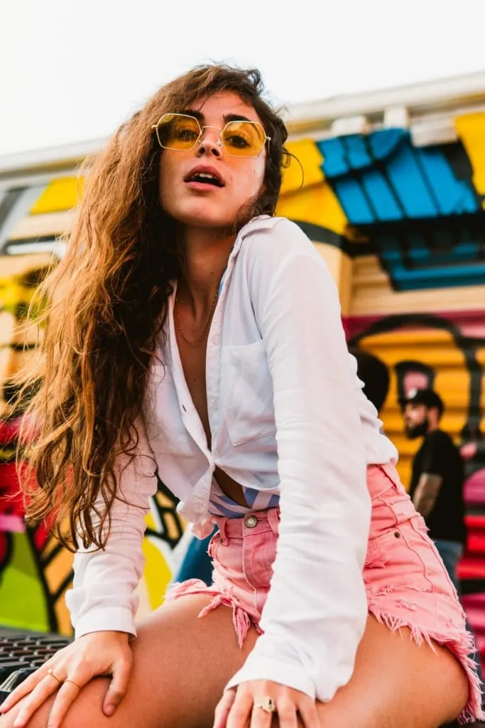 Natural portrait photographed in Wynwood, Miami