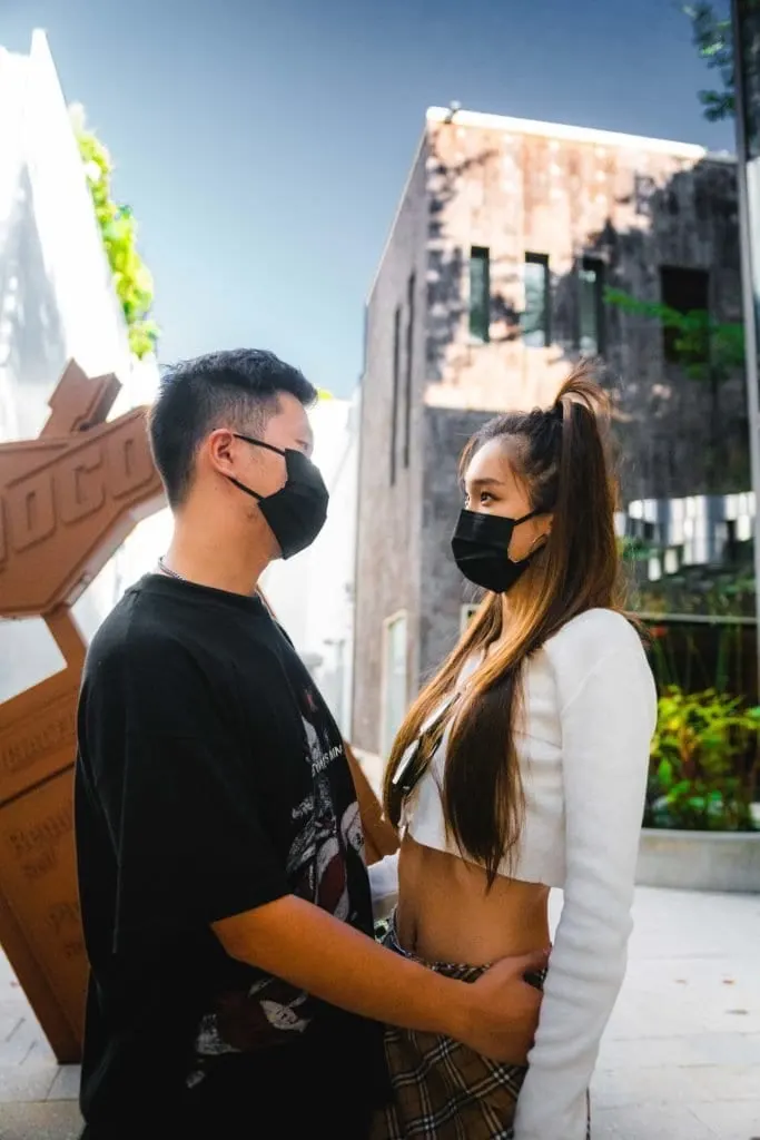 Couple portrait from Gonzalo's strangers project
