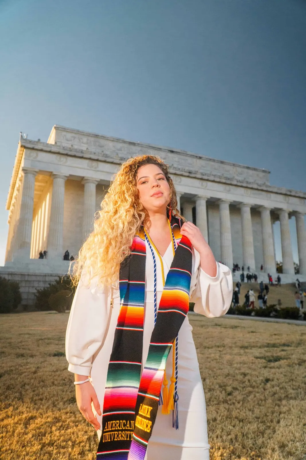 Graduation portrait session