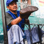 photo of worker in Peru